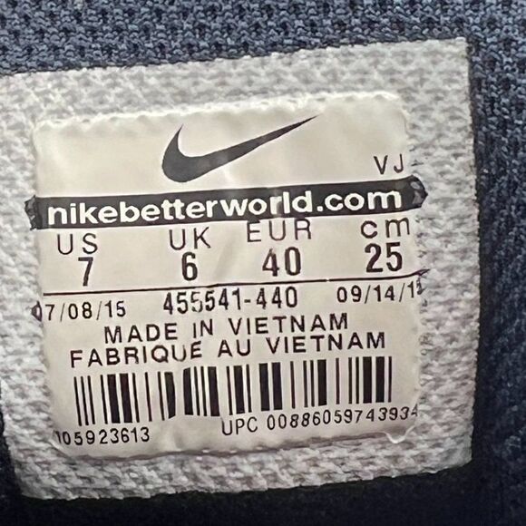 Nike Shox Turbo 3.2 SL 'Obsidian Silver' - (2015) - Rare - Picture 8 of 10